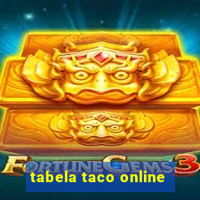 tabela taco online