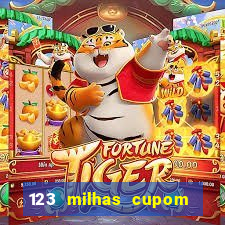 123 milhas cupom de desconto