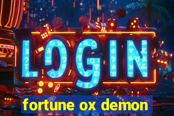 fortune ox demon