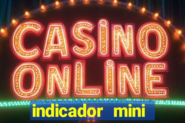 indicador mini indice b3