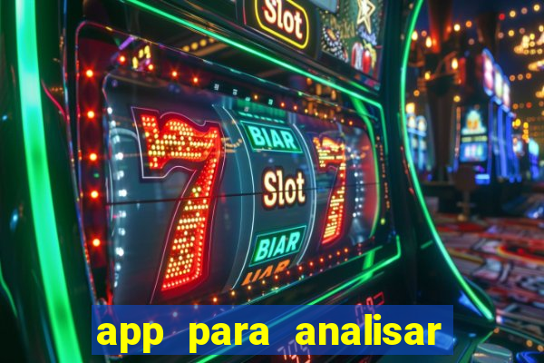 app para analisar jogos de futebol