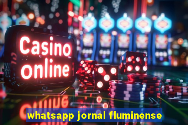 whatsapp jornal fluminense