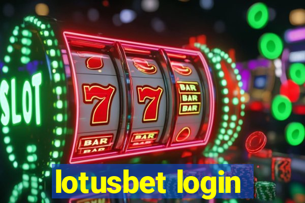 lotusbet login