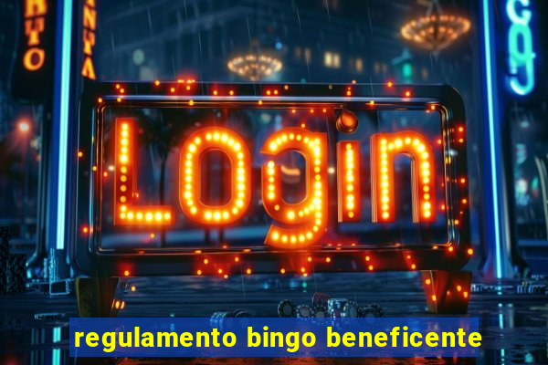 regulamento bingo beneficente