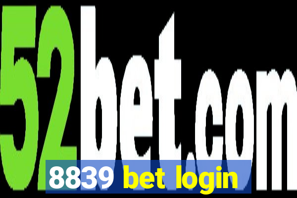 8839 bet login