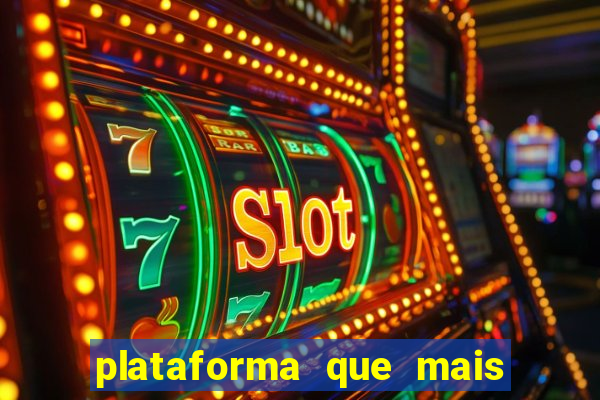 plataforma que mais paga no fortune tiger