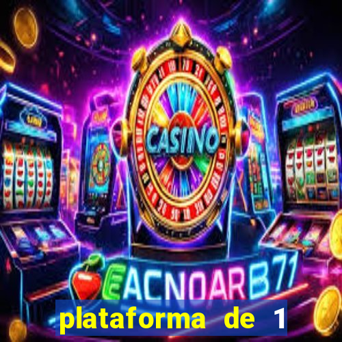 plataforma de 1 real fortune tiger