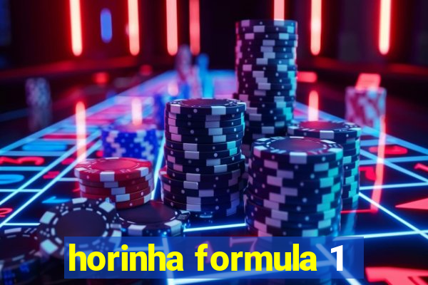 horinha formula 1