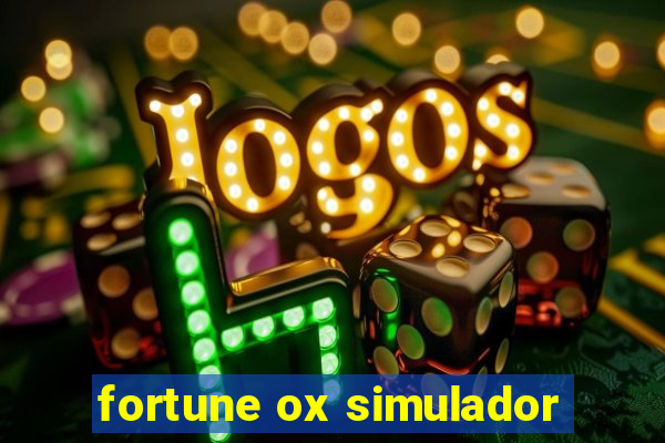 fortune ox simulador