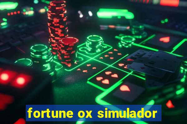 fortune ox simulador