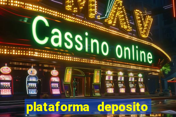 plataforma deposito 1 real fortune tiger