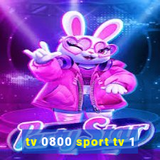 tv 0800 sport tv 1