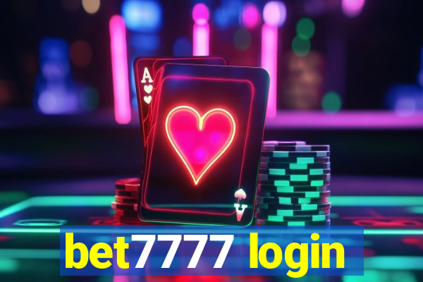 bet7777 login