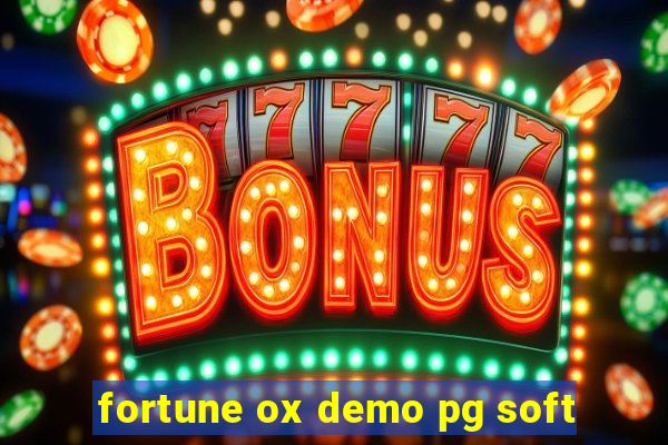 fortune ox demo pg soft