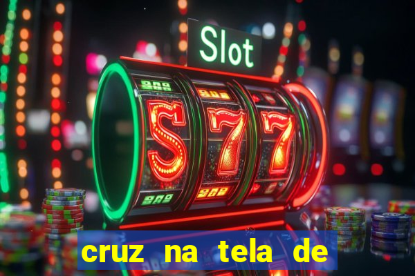 cruz na tela de cruz das