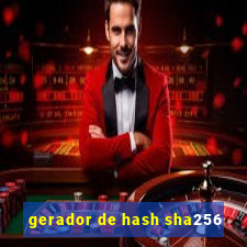 gerador de hash sha256