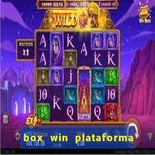 box win plataforma de jogos