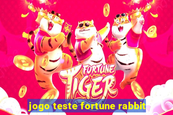 jogo teste fortune rabbit