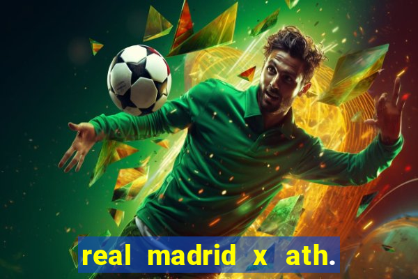 real madrid x ath. bilbao palpite