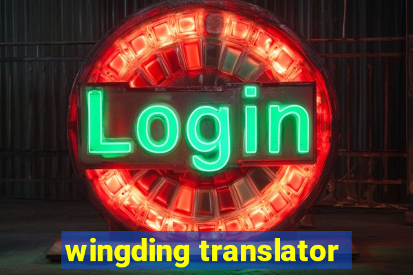 wingding translator