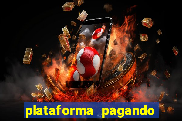 plataforma pagando bem hoje