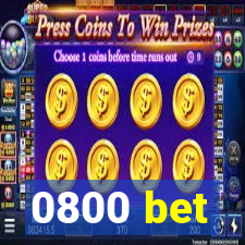 0800 bet