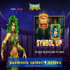 paciencia spider 4 naipes