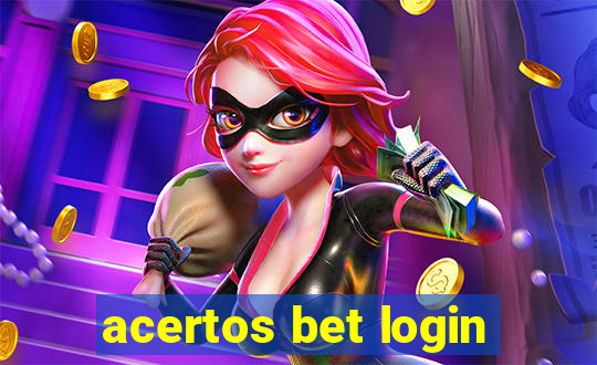 acertos bet login