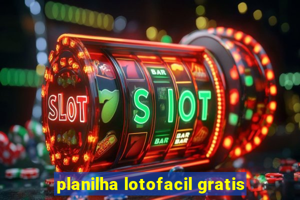 planilha lotofacil gratis