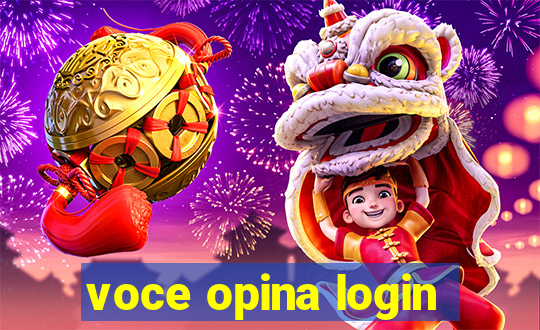 voce opina login