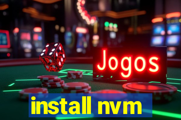 install nvm