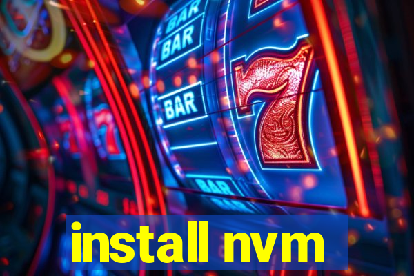 install nvm