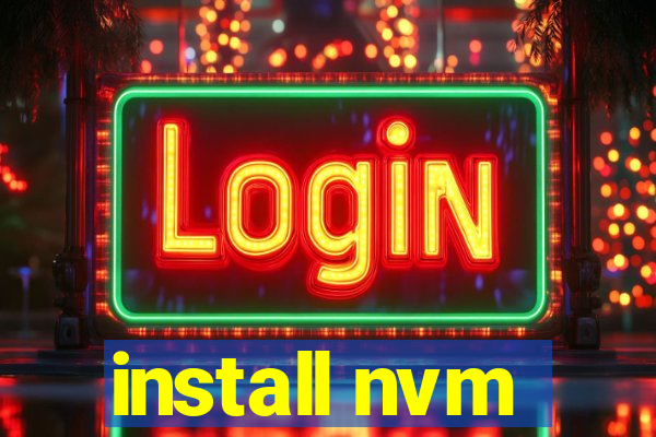 install nvm