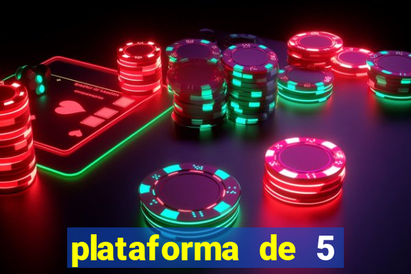 plataforma de 5 reais fortune tiger