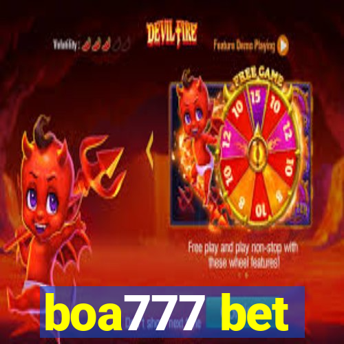 boa777 bet