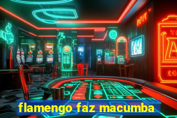 flamengo faz macumba