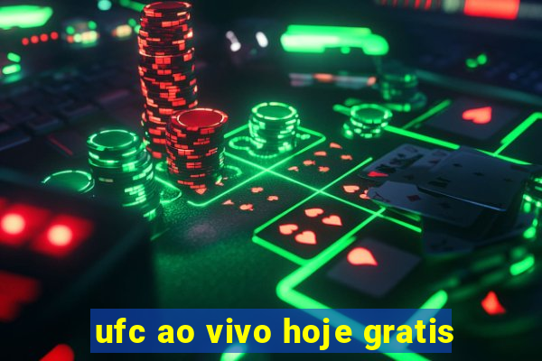 ufc ao vivo hoje gratis