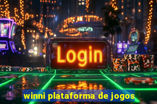 winni plataforma de jogos