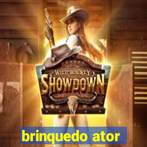 brinquedo ator