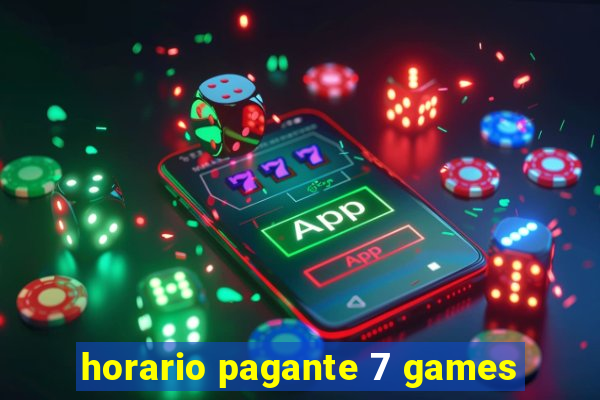 horario pagante 7 games