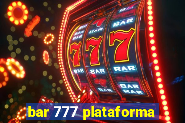 bar 777 plataforma