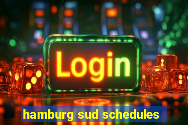 hamburg sud schedules