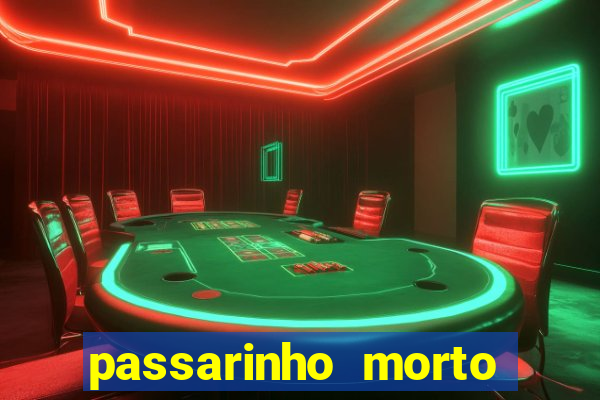 passarinho morto significado espiritual