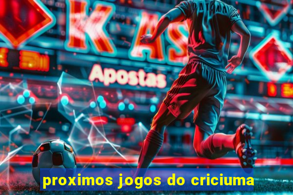 proximos jogos do criciuma