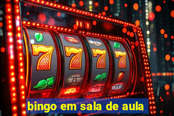 bingo em sala de aula