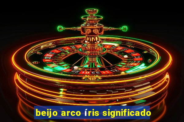 beijo arco íris significado