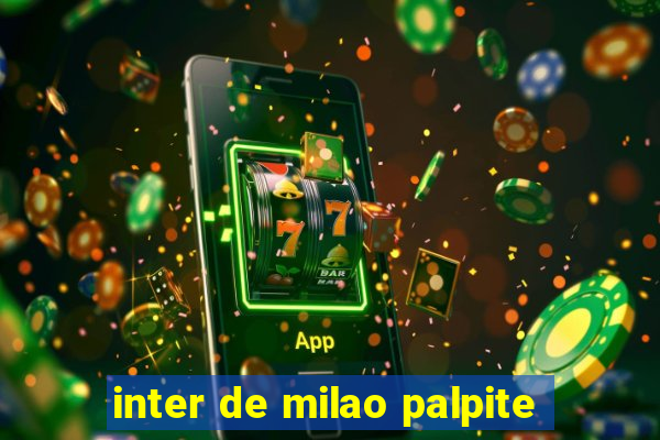 inter de milao palpite