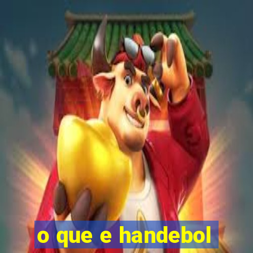 o que e handebol