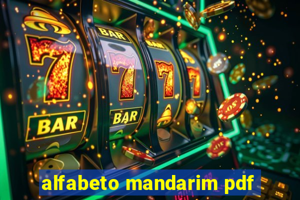 alfabeto mandarim pdf