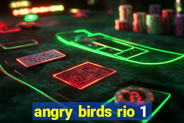 angry birds rio 1